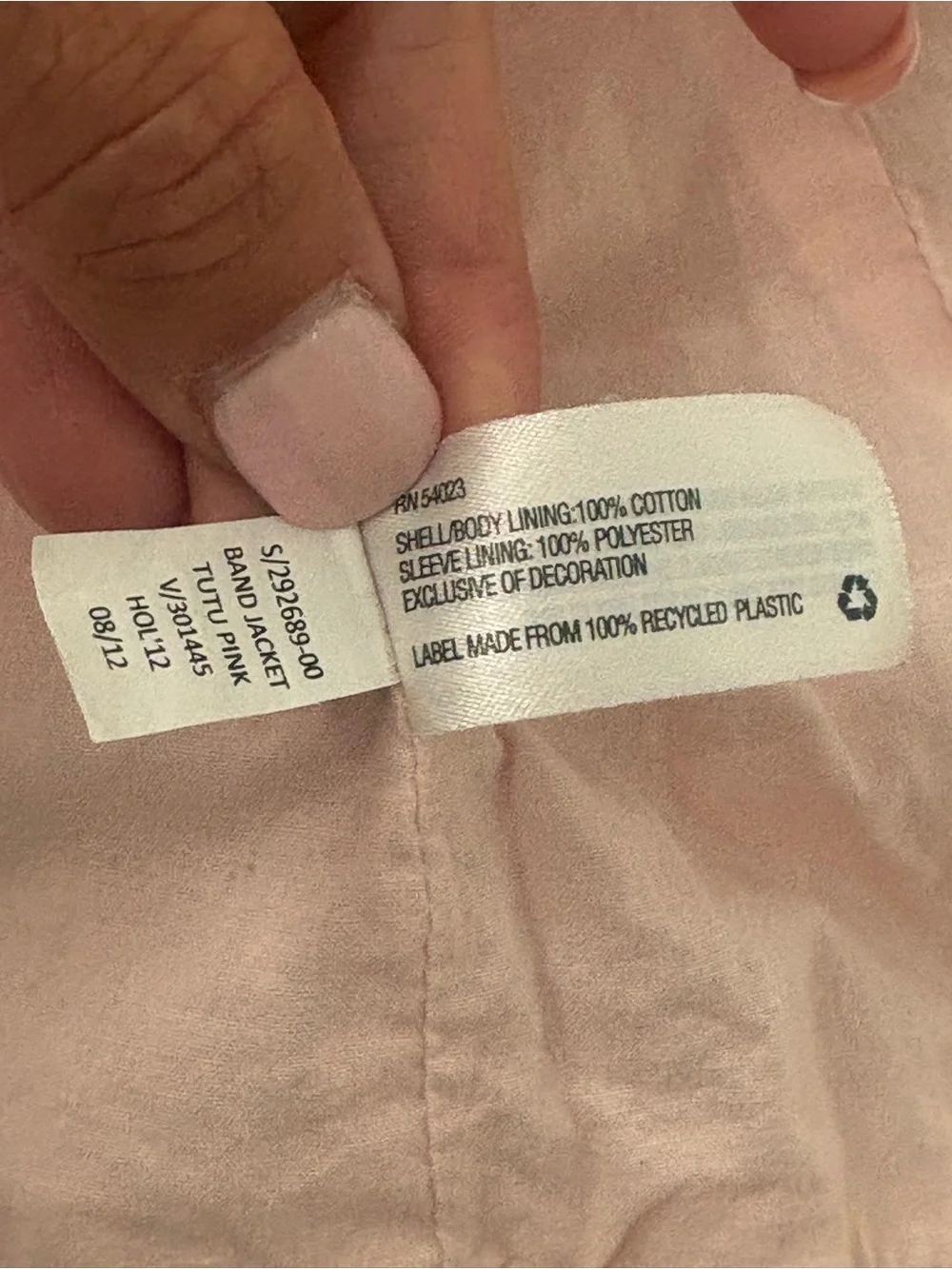GAP / GapKids Pink Military Army Marching Band Jacket Girls | SZ S
